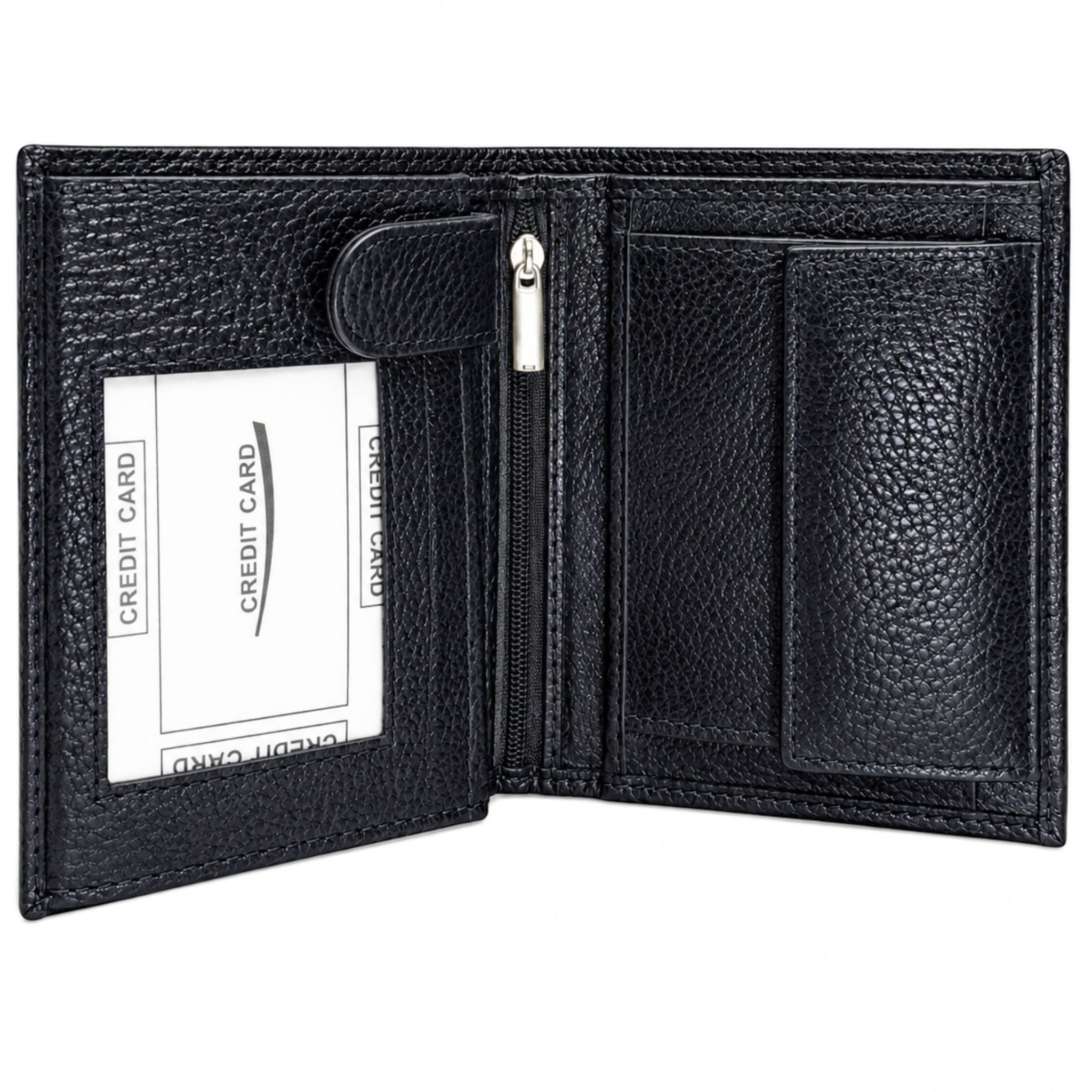 Jubleeo leather ntecase for men black