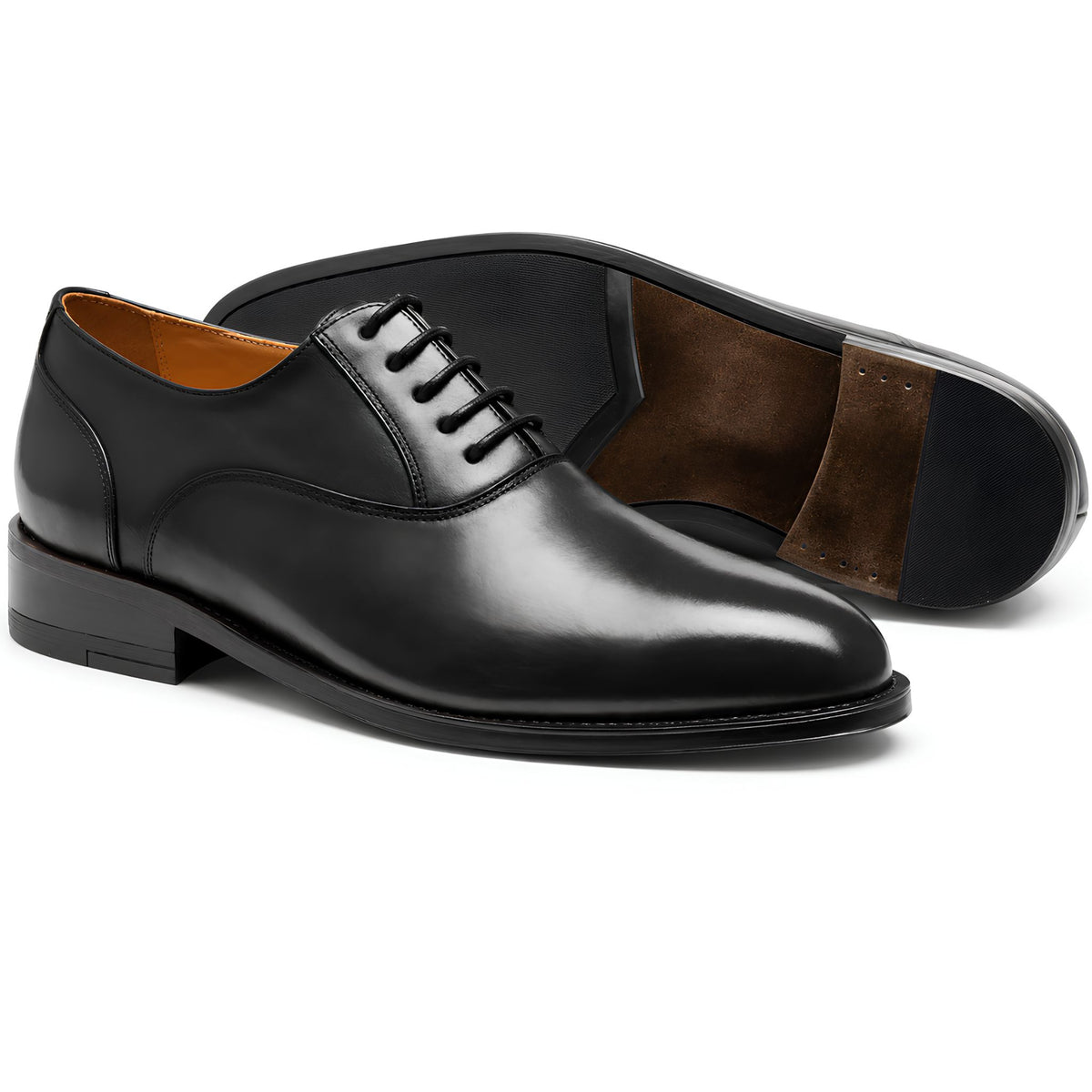 jubleeo leather oxford mens shoes black