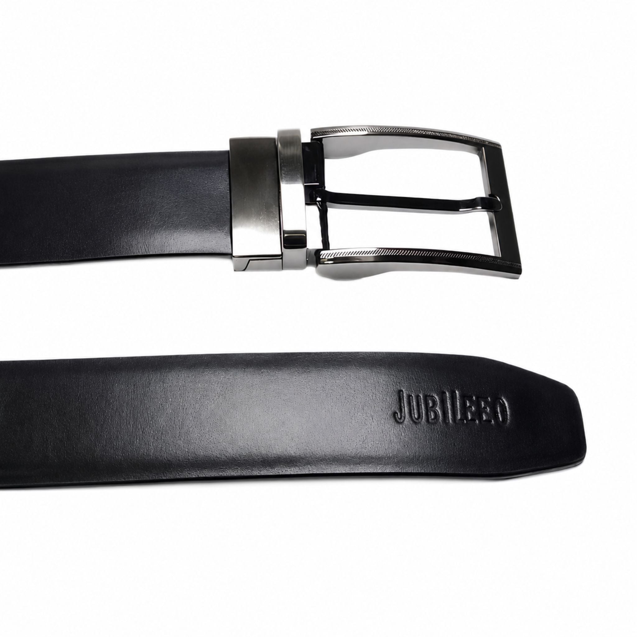 jubleeo leather reversible mens belt tan