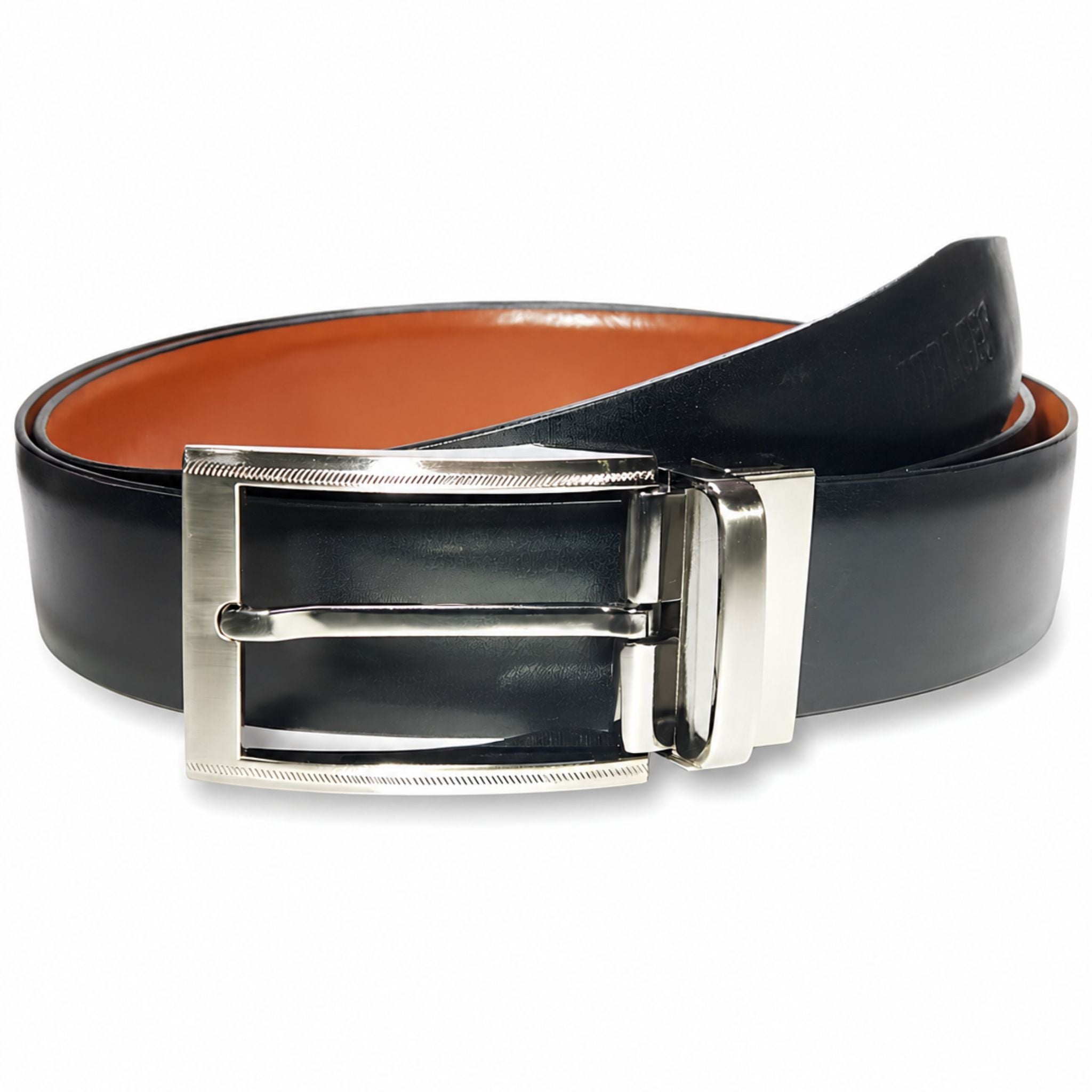 jubleeo leather reversible mens belt tan
