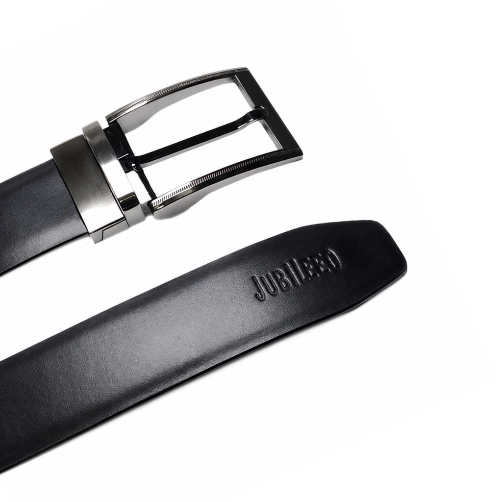 jubleeo leather reversible mens belt tan