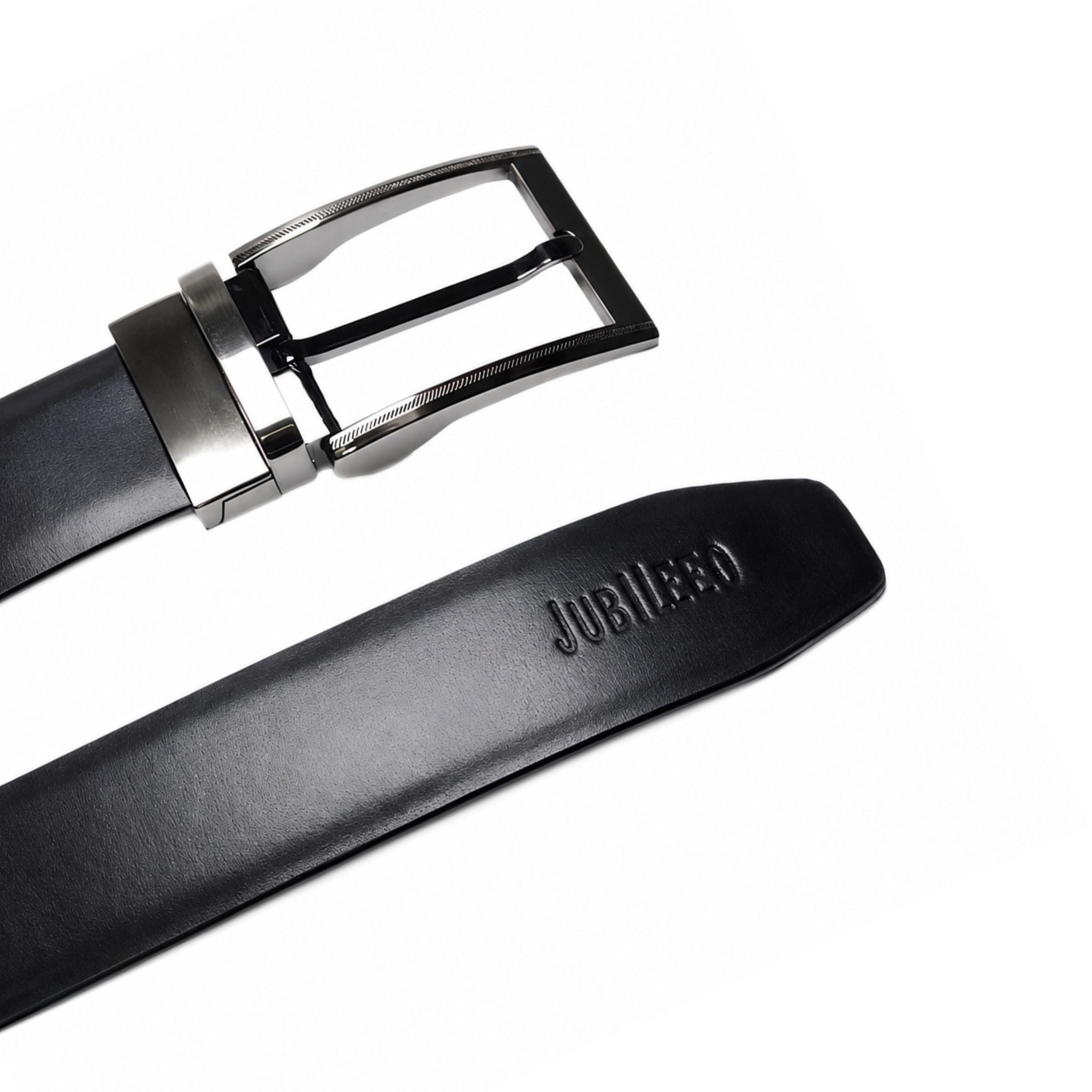 jubleeo leather reversible mens belt tan