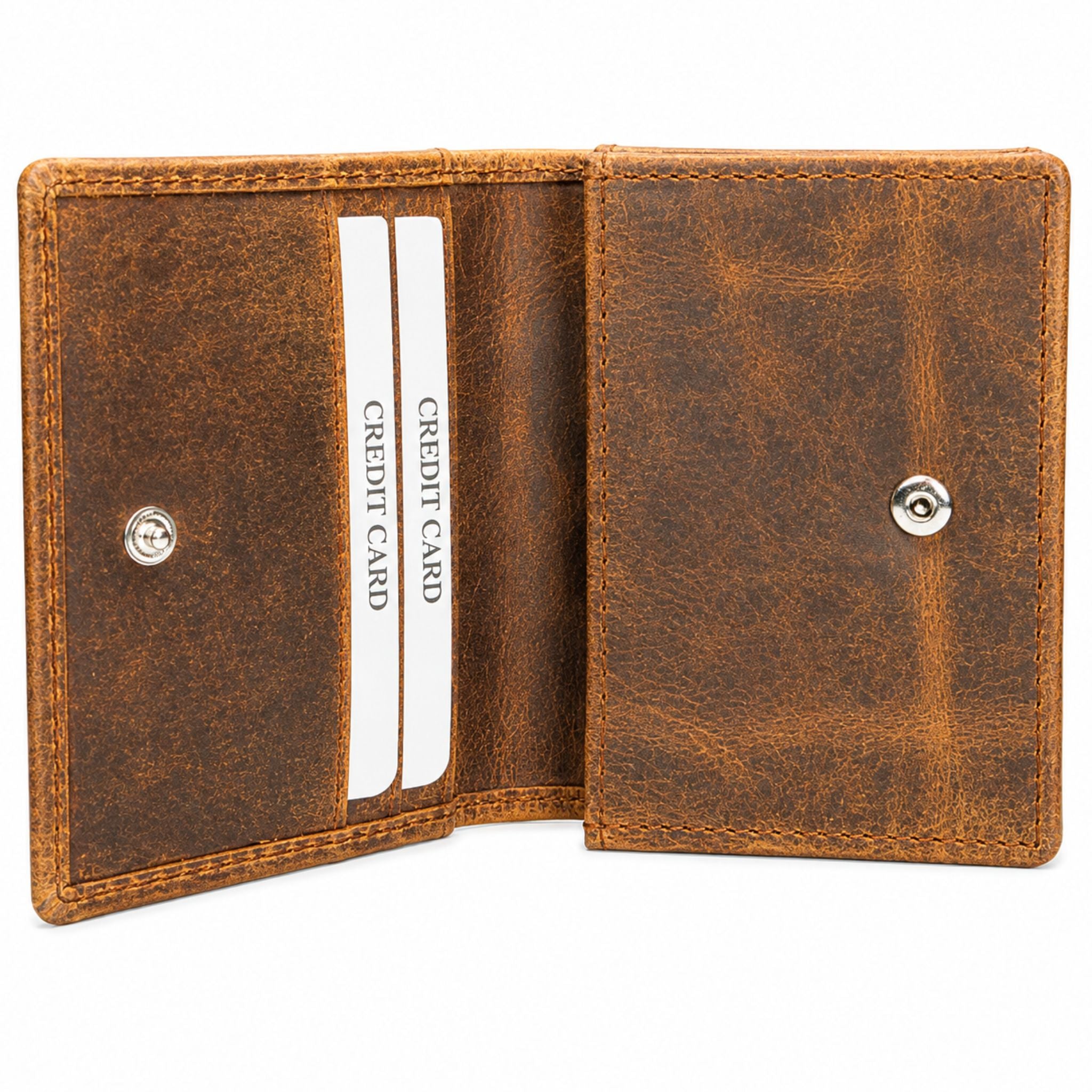 jubleeo leather card holder for men brown