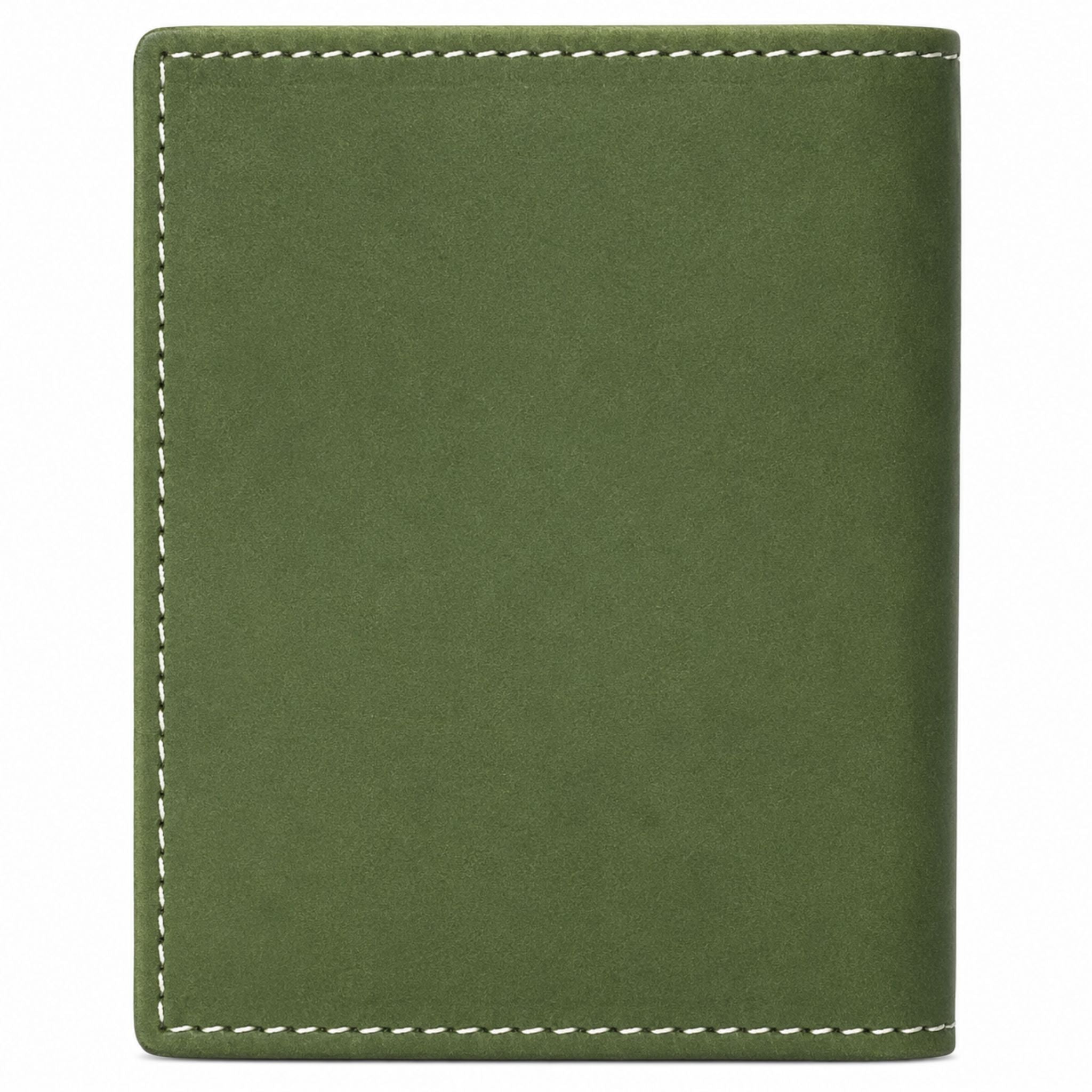 jubleeo leather mens card holder green
