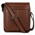 Jubleeo leather sling bag for men brown
