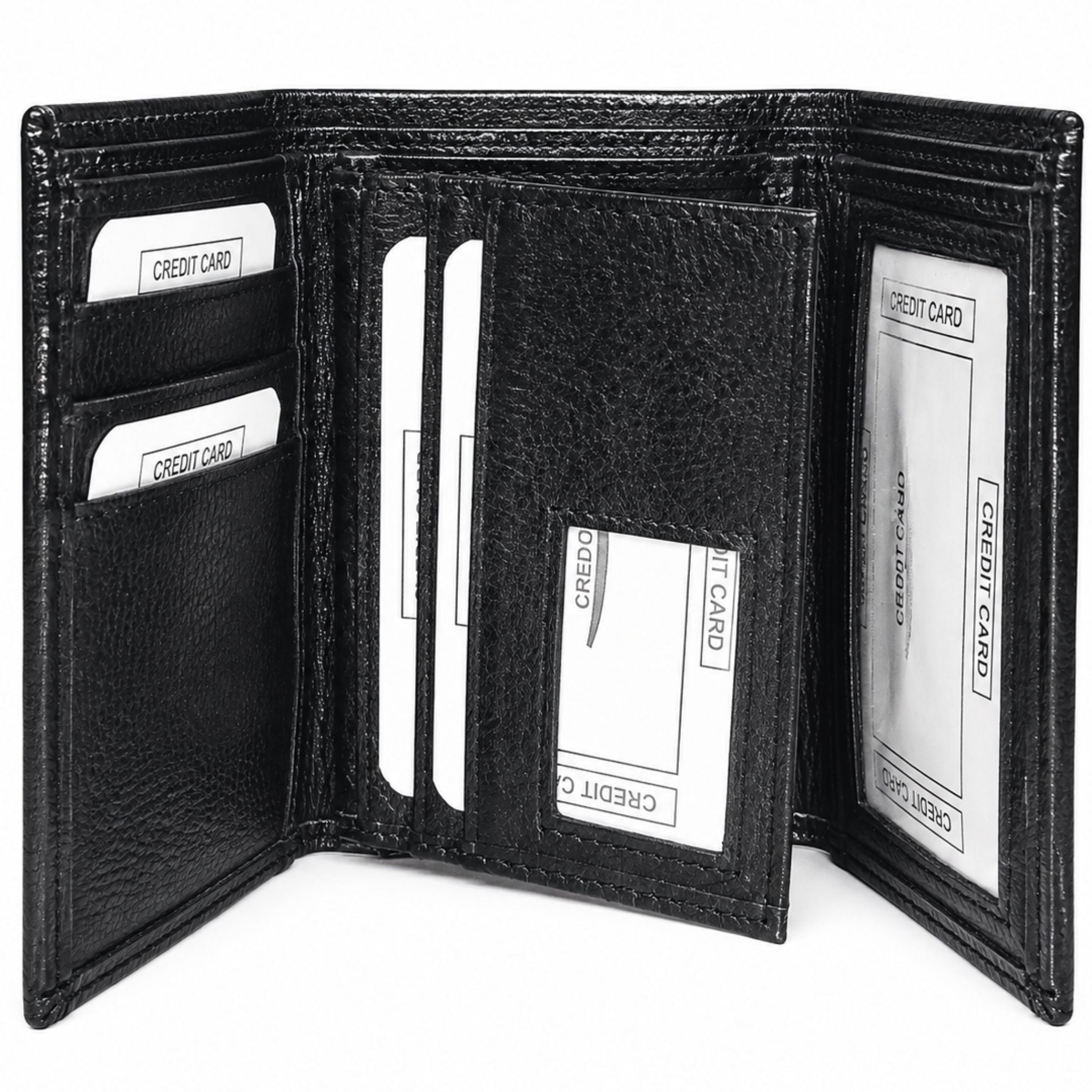 jubleeo leather trifold mens belt black