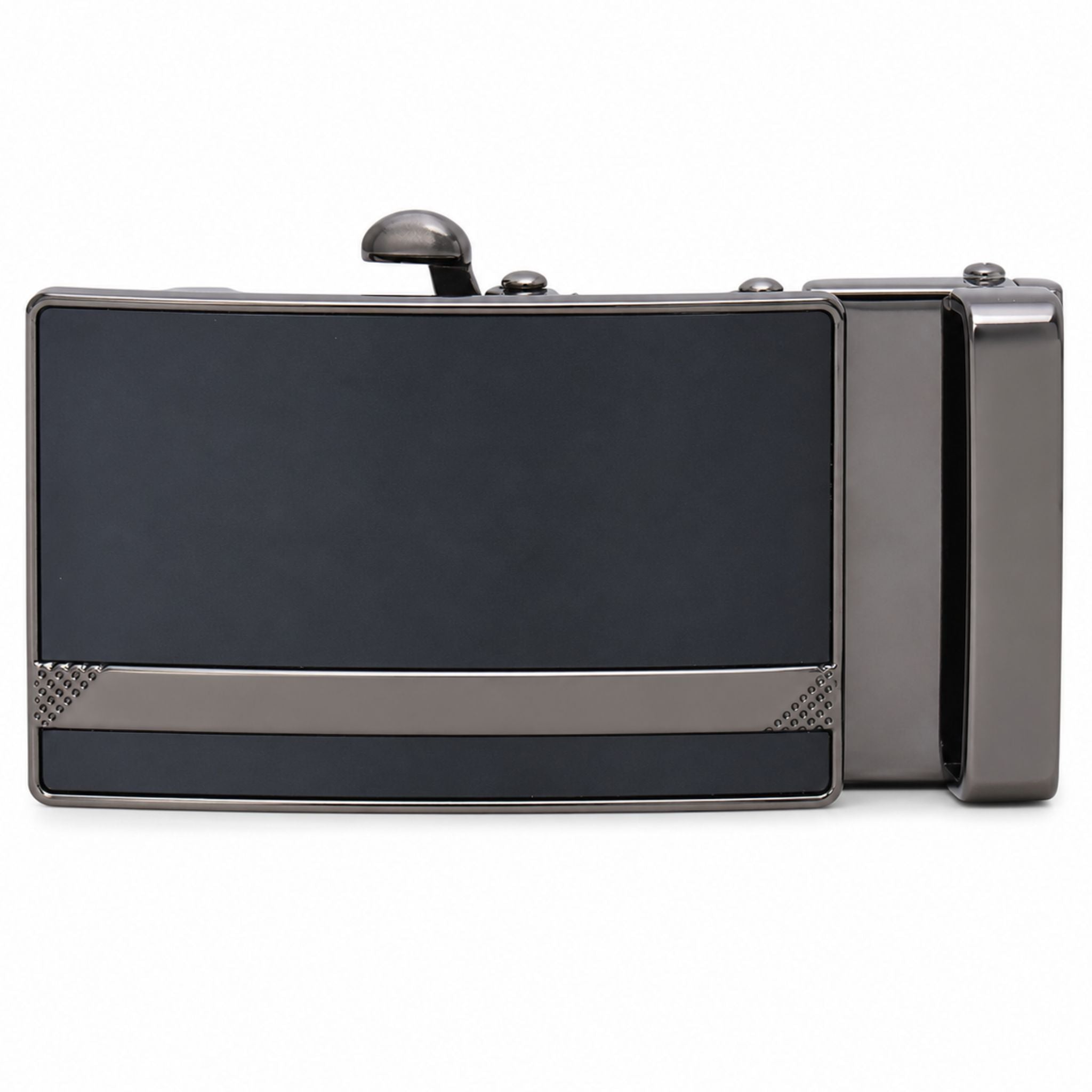 Jubleeo metal 35mm autolock mens belt black