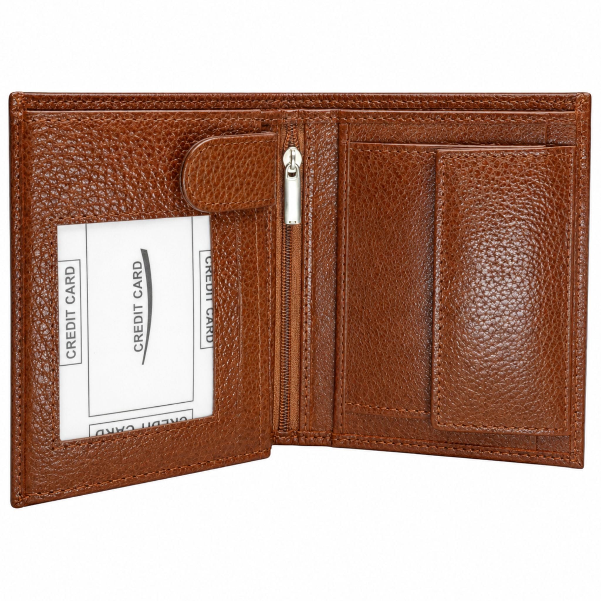 Jubleeo leather notecase mens wallet tan