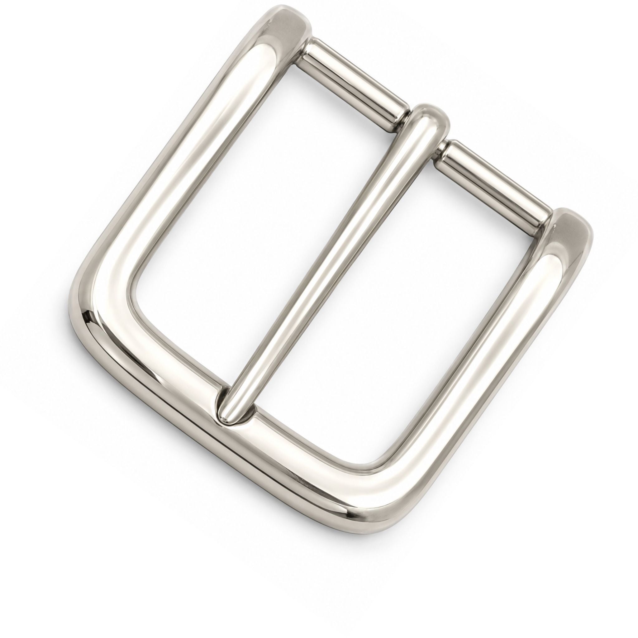 Jubleeo zink 40mm belt buckle for men silver