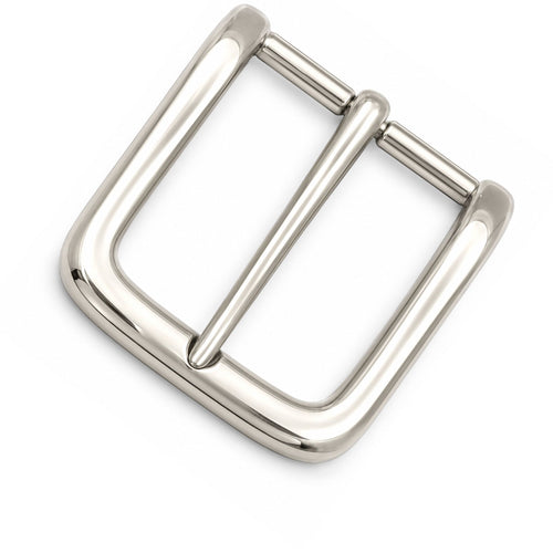 Jubleeo zink 40mm belt buckle for men silver