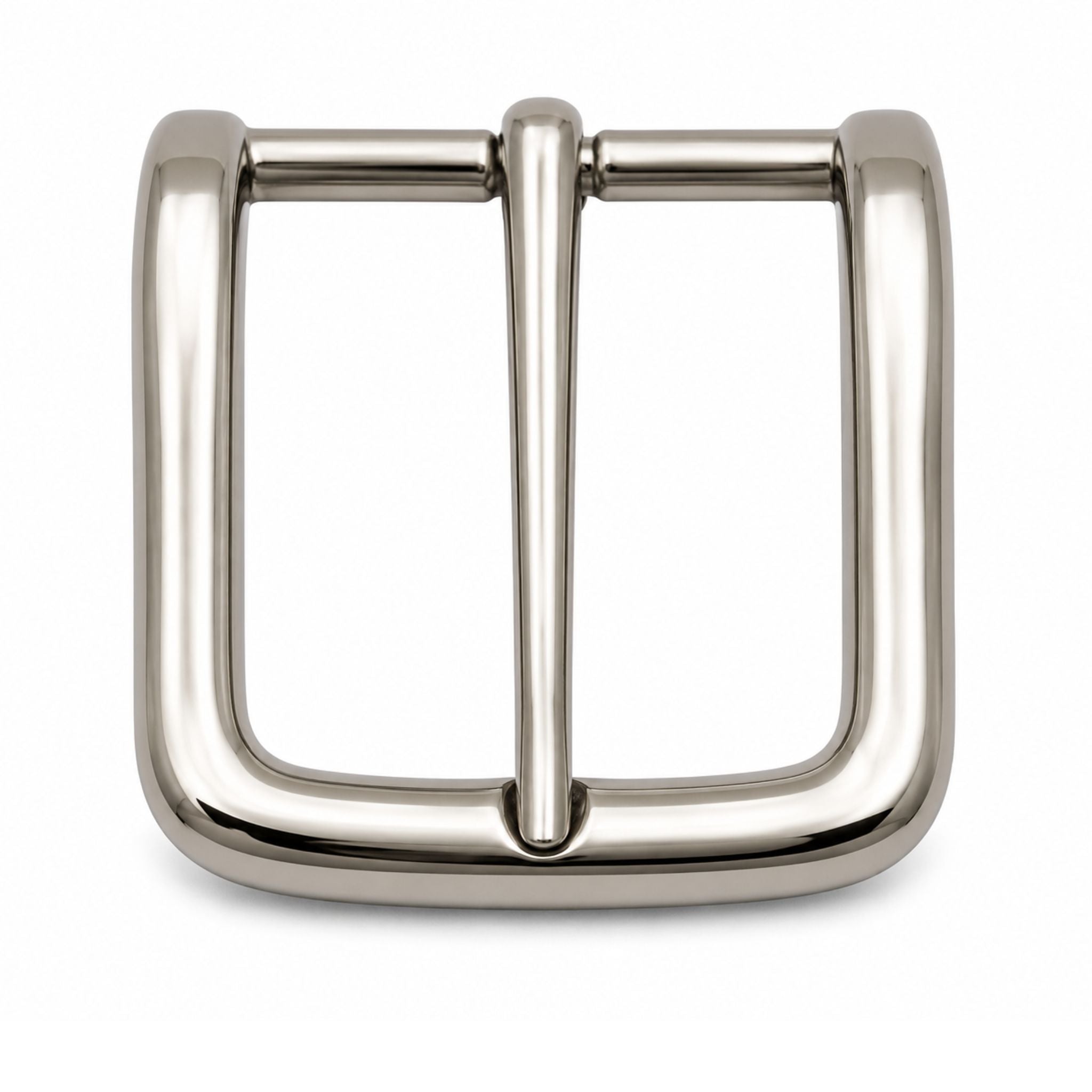 Jubleeo zink 40mm belt buckle for men silver